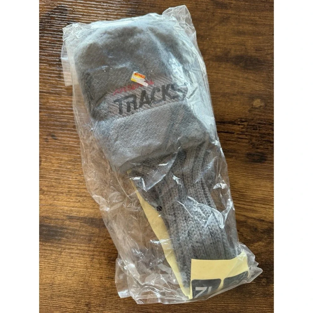 NIB TRACKS vintage knit golf club headcovers numbered club markings